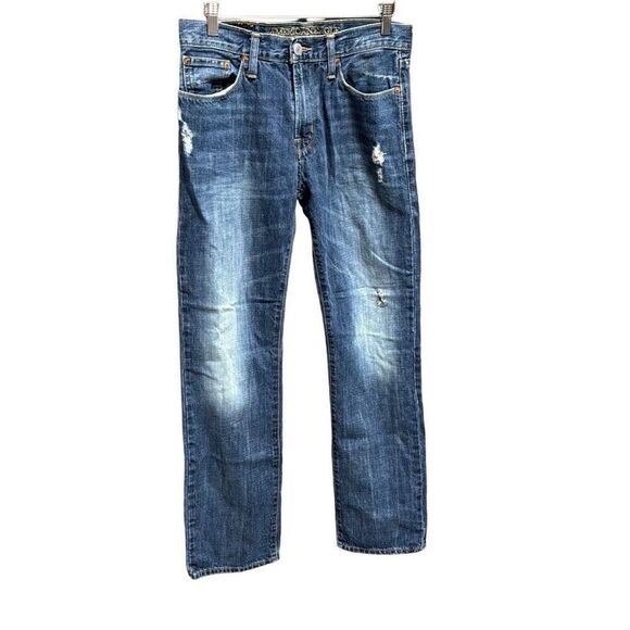 America Eagle Men’s Original Straight Blue Jeans Size 29x32 - Picture 1 of 5